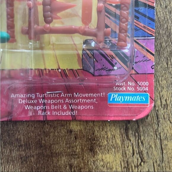 1988 Teenage Mutant Ninja Turtles Action Figure - Vintage Green - Picture 3 of 6